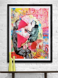 Art-Cade Bites Monkey 