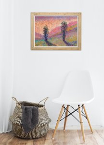 Sunrise in Pink Valley