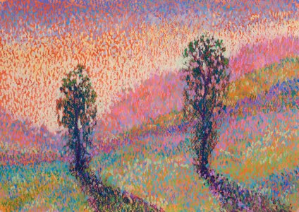 Sunrise in Pink Valley