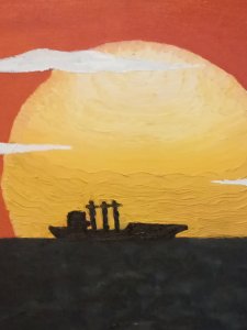 Couché soleil rusicada 