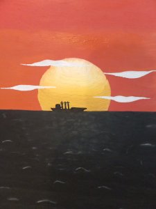 Couché soleil rusicada 