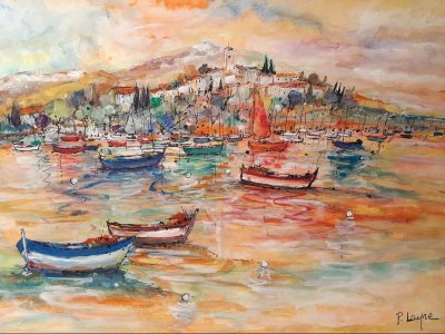 Tableau de Patrice LAYRE : Marine