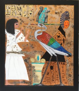 AL COURTY - Passante dans un tombeau de la Vallée des Rois I