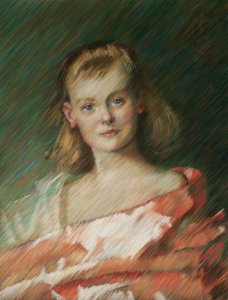 Portrait of Princess Wilhelmina (Tribute to Thérèse Schwartze) – 23-08-24