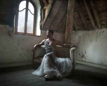 Shadowy World of Dreams - Transgender Photoshoot