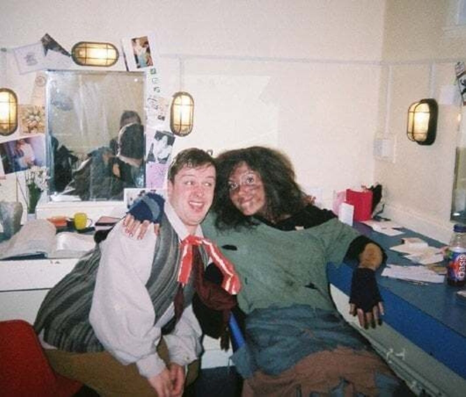 Backstage with Laura Henney in Pro Artes Sweeney Todd 2005
