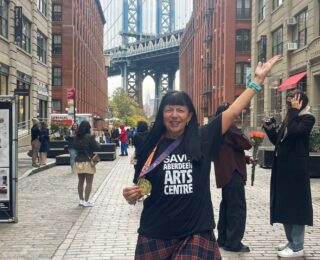 New York Marathon is walk in the (Central) Park for board member Andrea’s fundraiser