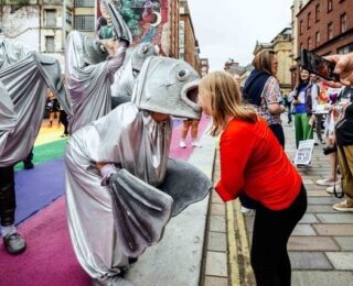 Aberdeen Arts Centre teams up with street theatre legends Surge for free Tall Ships workshops