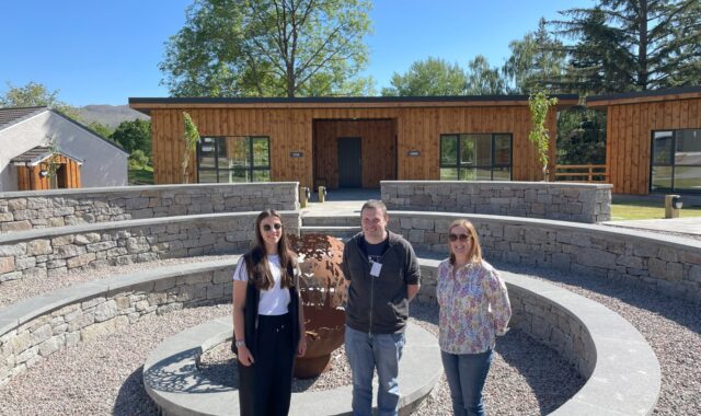 Celebrating Loch Eil Centre renovation