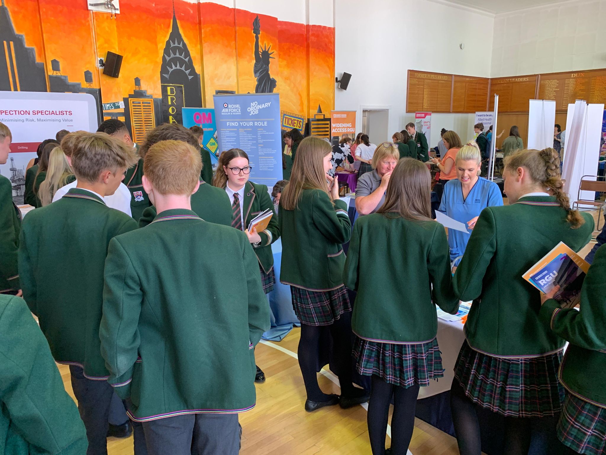 albyn school careers fair