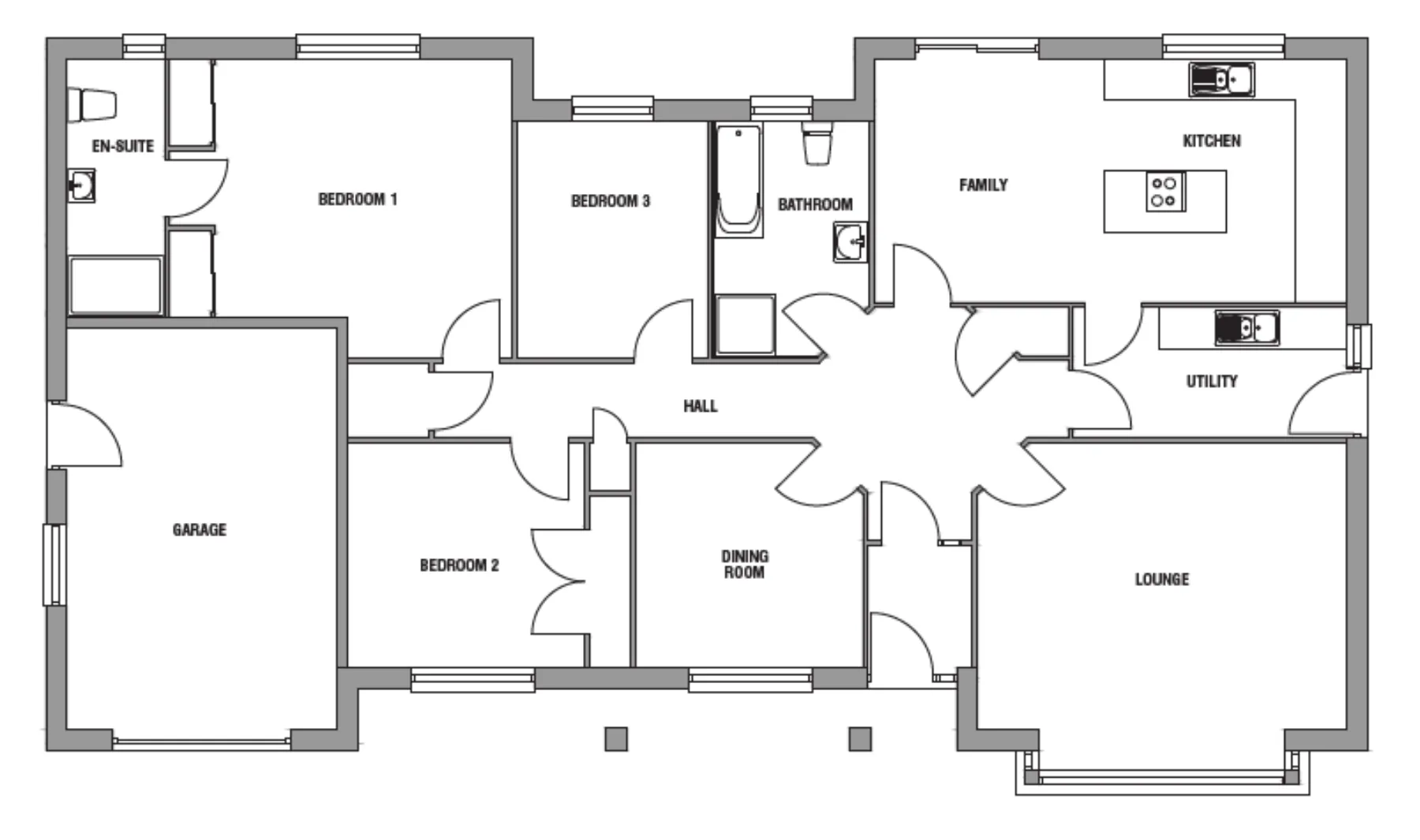 Harris floorplan