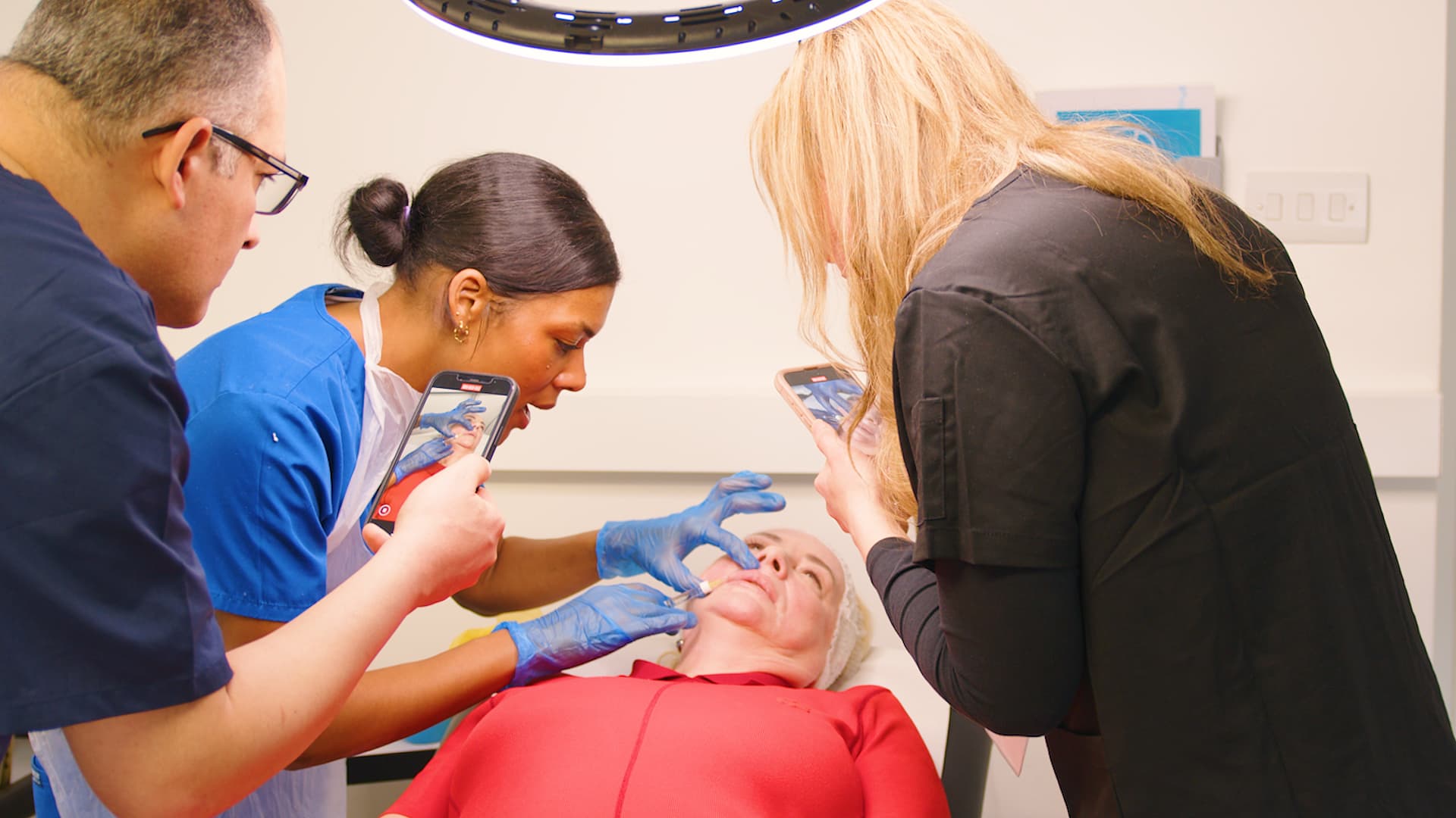Aesthetic training at Cosmetic College