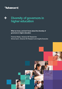 Diversity of governors in higher education - December 2024