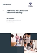 A step into the future: AI in classroom teaching - Case studies report