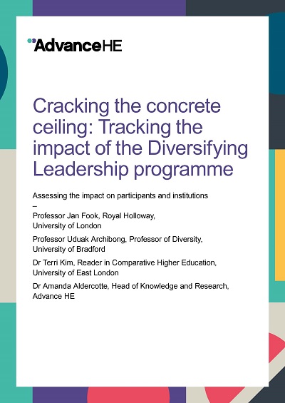 Cracking the concrete ceiling: Tracking the impact of the Diversifying Leadership programme (Full report)