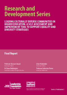 Leading Culturally Diverse Communities In Higher Education: A Self Assessment And Improvement Tool To Support Equality And Diversity Strategies