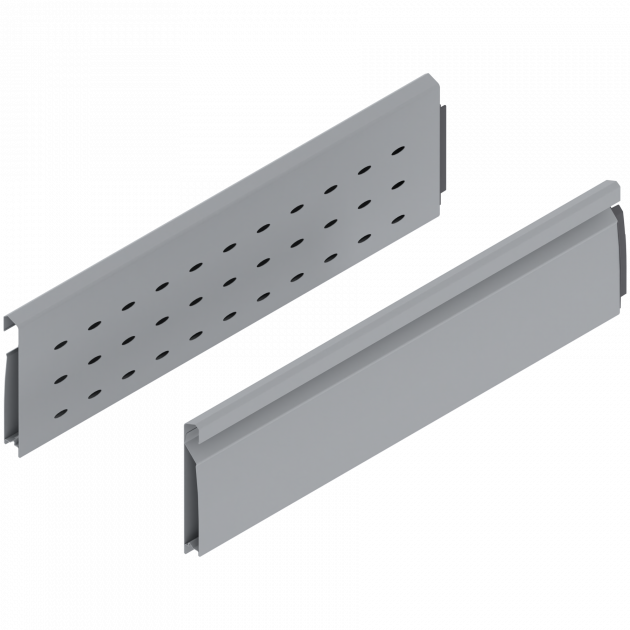TANDEMBOX Boxside depth=468 mm, height=131 mm, left+right, grey