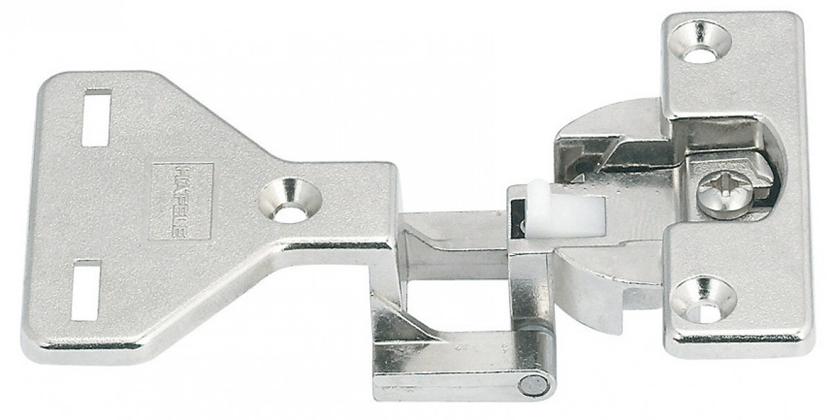 Exposed Axle Hinge, 230°, Half Overlay Mounting, Aximat, for