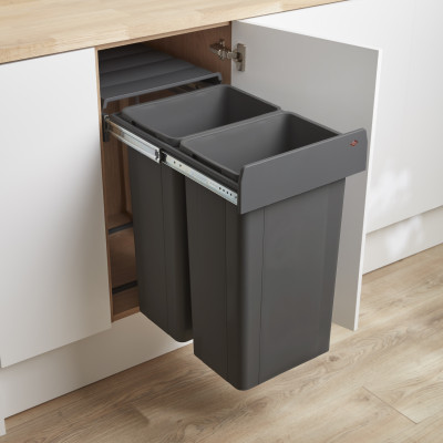 Traditionline Big Bio-Double 40DT, CW=400 mm, 64L, WESCO, orion grey