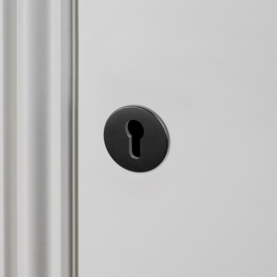 Euro cylinder key escutcheon