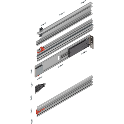 REVEGO duo, pocket profile (set), NL=450 mm, right, natural