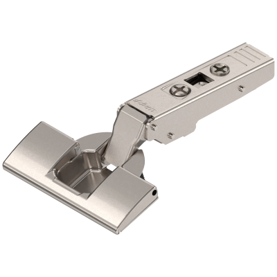 CLIP top hinge 107°, sprung steel, boss: INSERTA, nickel