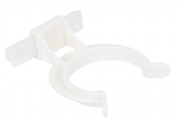 Plinth clip, AXILO 78 plinth system, panel holder, plastic, 2 Part, screw fixing
