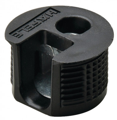 Connector housing, plastic, without ridge, flush-fitting, Rafix-20, thickness=19 mm