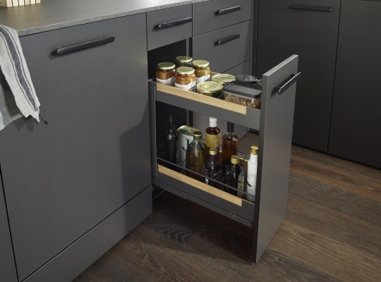 PINELL0, cargo unit, oak, CW=300 mm, H=520 mm, PEKA, anthracite