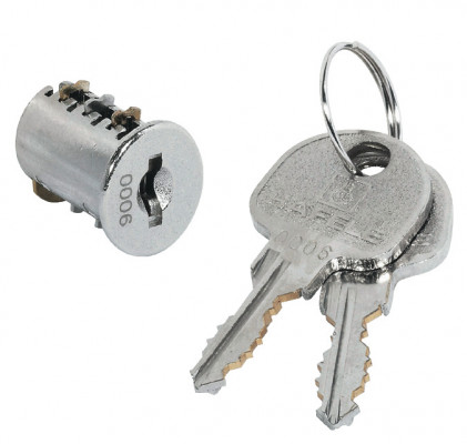 Cylinder core, with plate levers, keyed alike, Symo 3000, left or right, key type SH 0001