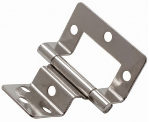 Double cranked hinge 3/4" 19mm, 270°, E Brass