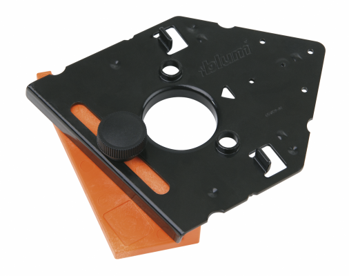 Drilling template, for INSERTA hinges