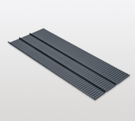 Spice rack cut to size, NL=524 mm, H=25 mm, W=1300 mm, PEKA, anthracite