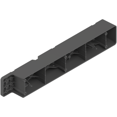 SPACE STEP spacer strip, nylon, orion grey
