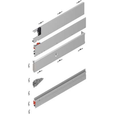 REVEGO duo, pocket profile (set), NL=450 mm, left, natural