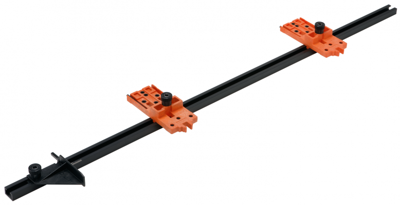 Drilling template for hinge systems