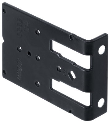Drilling jig for mounting plates