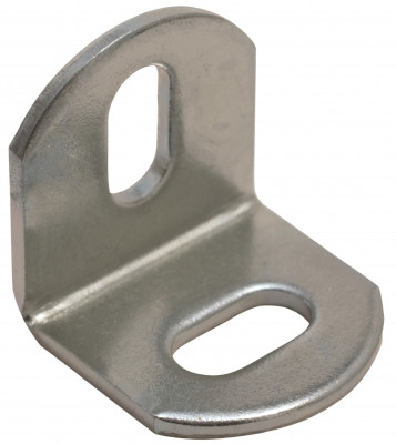 Slotted bracket, 19 mm, zinc