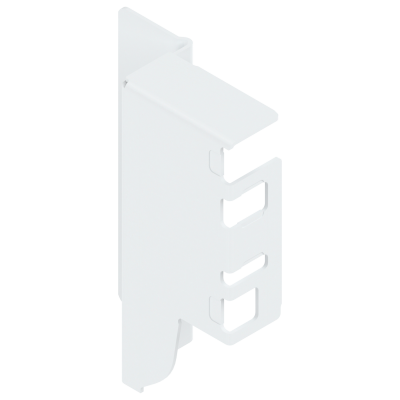 ANTARO/TANDEMBOX back fixings bracket, height M (97 mm), right, silk white