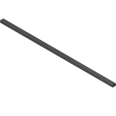 SPACE STEP, cross profile, L=1040mm, aluminium, orion grey