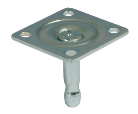 Hafele Pin For Castors Ø 11 Mm With 65 Mm Mounting Plate Pin Ø 11 Mm
