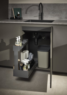 PI Sink rack, L/H