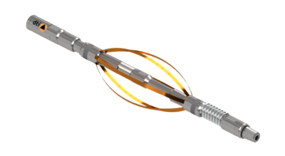 Flow Activated Bow Spring centraliser CEBS212 AA09 Expanded Rended