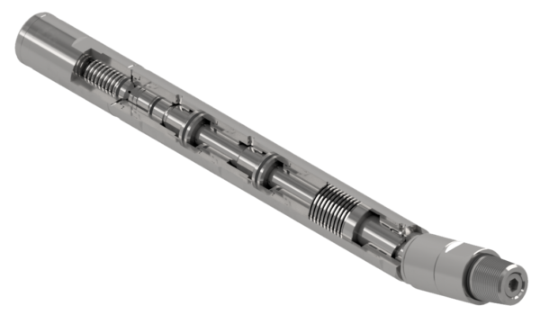 Hydraulic Knuckle Joint with Adjustable Bleed Port