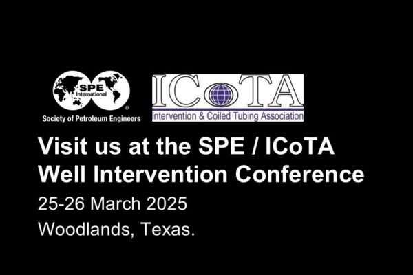 We are exhibiting and presenting at SPE/ICoTA Well Intervention Conference 25-26 Mar