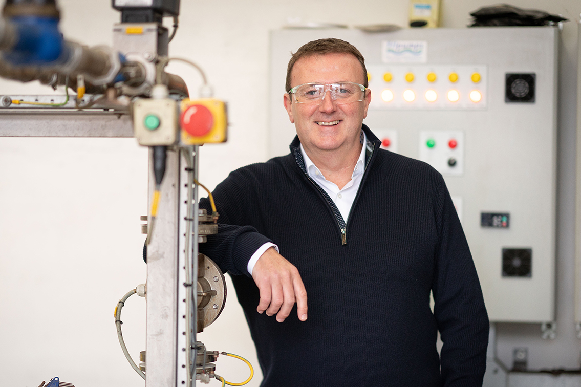 Kenny Woods, CEO of FIS Chemicals, Scotland, UK