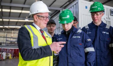 Nexos Welcomes MSP Kevin Stewart to Nord Facility to Celebrate Apprenticeship Week