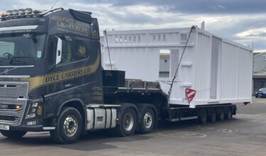 Police Escort Modules Safely to our Aiken Facility