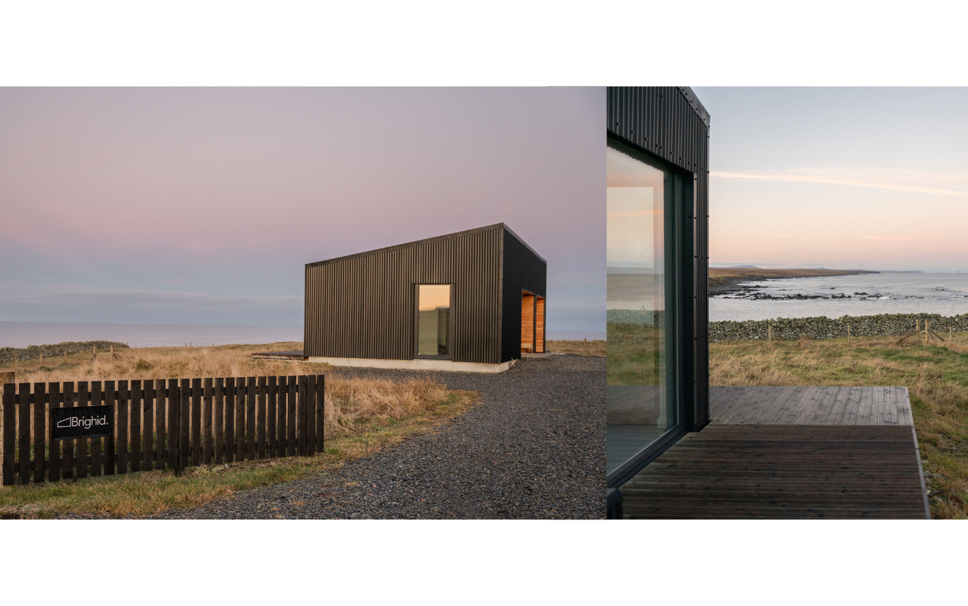 Exterior of Brighid holiday home in Isle of Lewis, Scotland — Luke & Zaneta Visitors' View