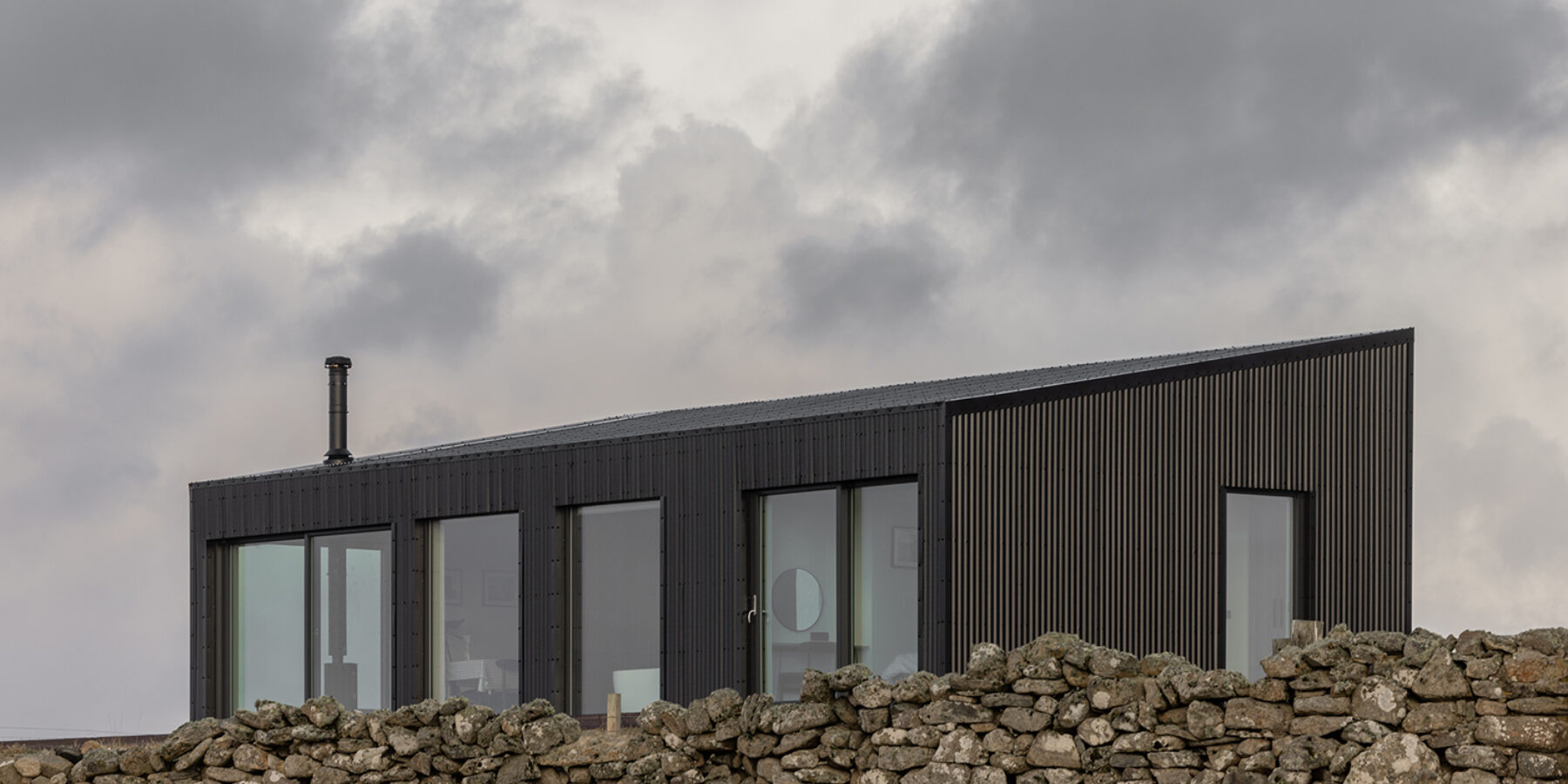 Exterior aspect of Brighid holiday cottage Isle of Lewis Richard Gaston photography